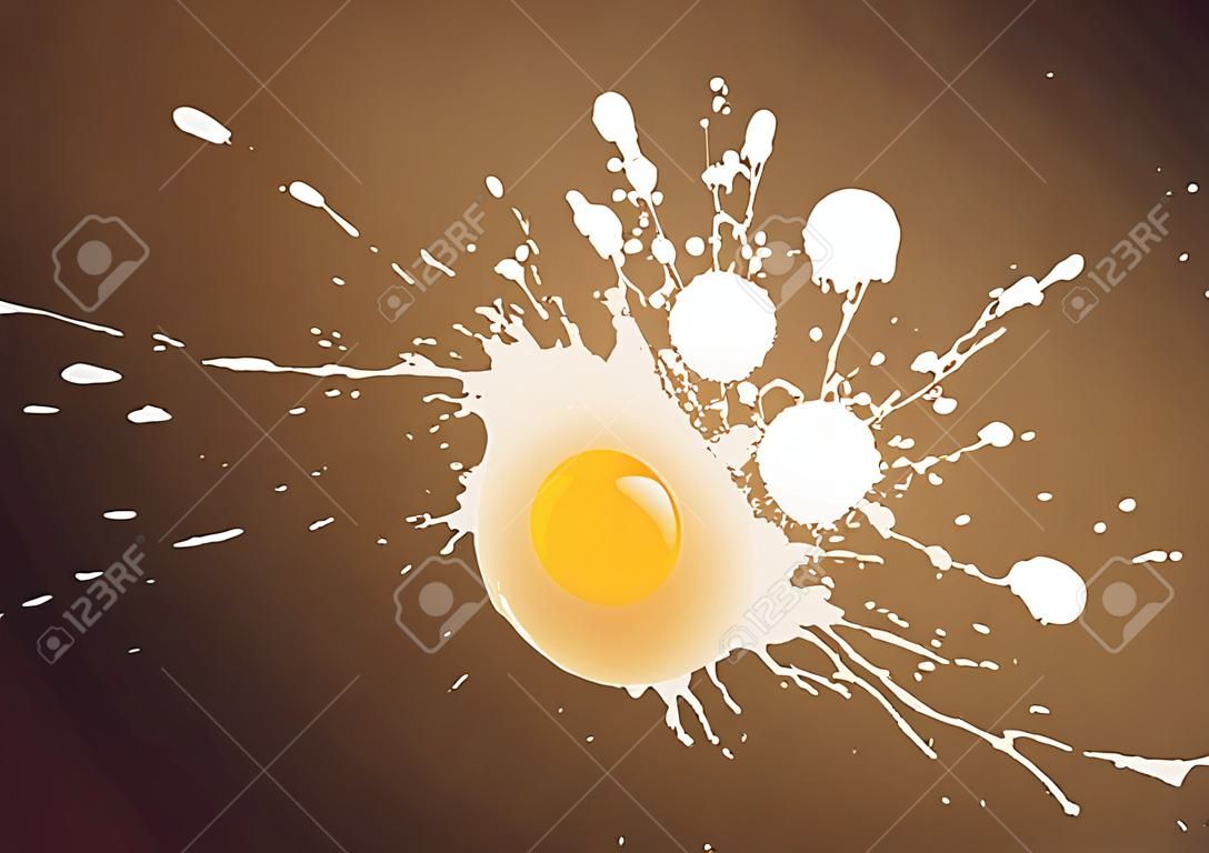 Egg Yolk Splash