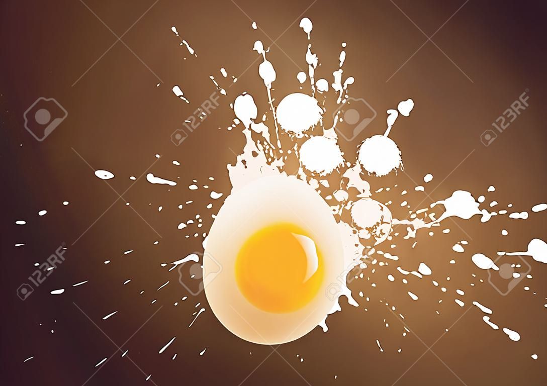Egg Yolk Splash