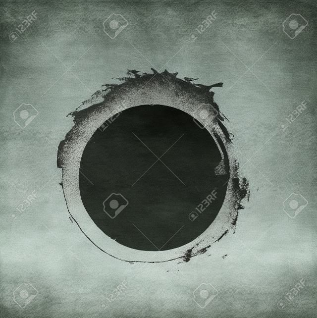 Grunge Circle Frame