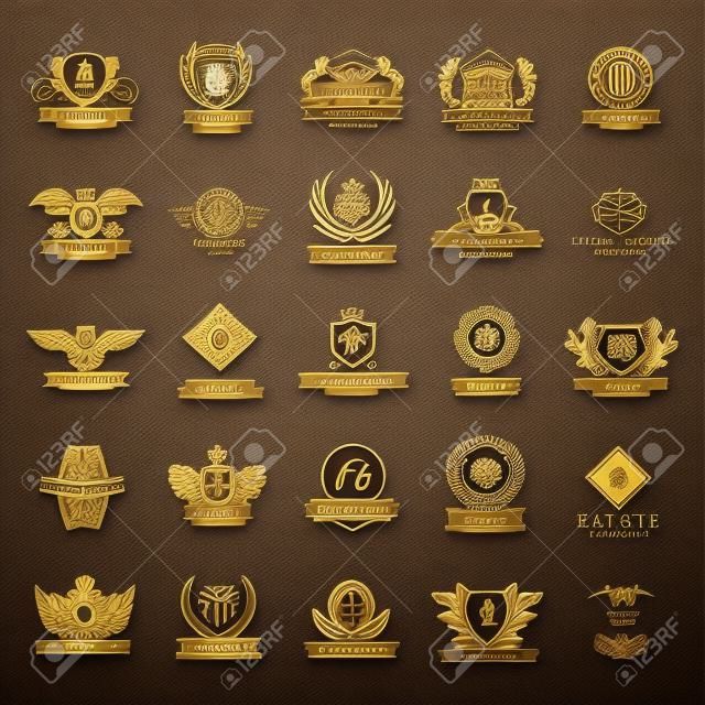 Luxus címerek és Hotel logó gyűjtemény