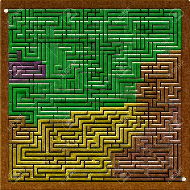 Labirinto difficile e dura, labirinto, Rompicapo, l'enigma