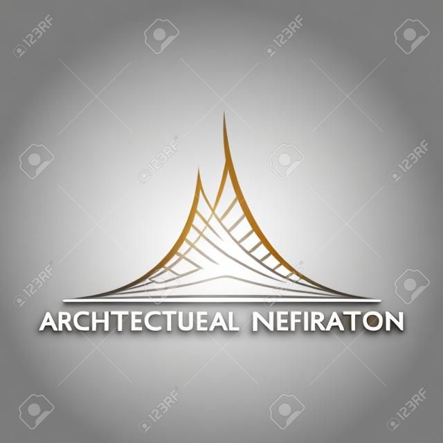 Projektowanie logo wektorów nieruchomości, budynków i konstrukcji