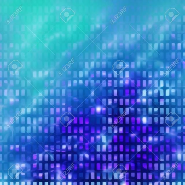 abstract digital numbers background blue.