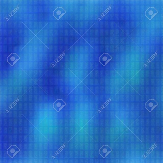 abstracto números digitales fondo azul.