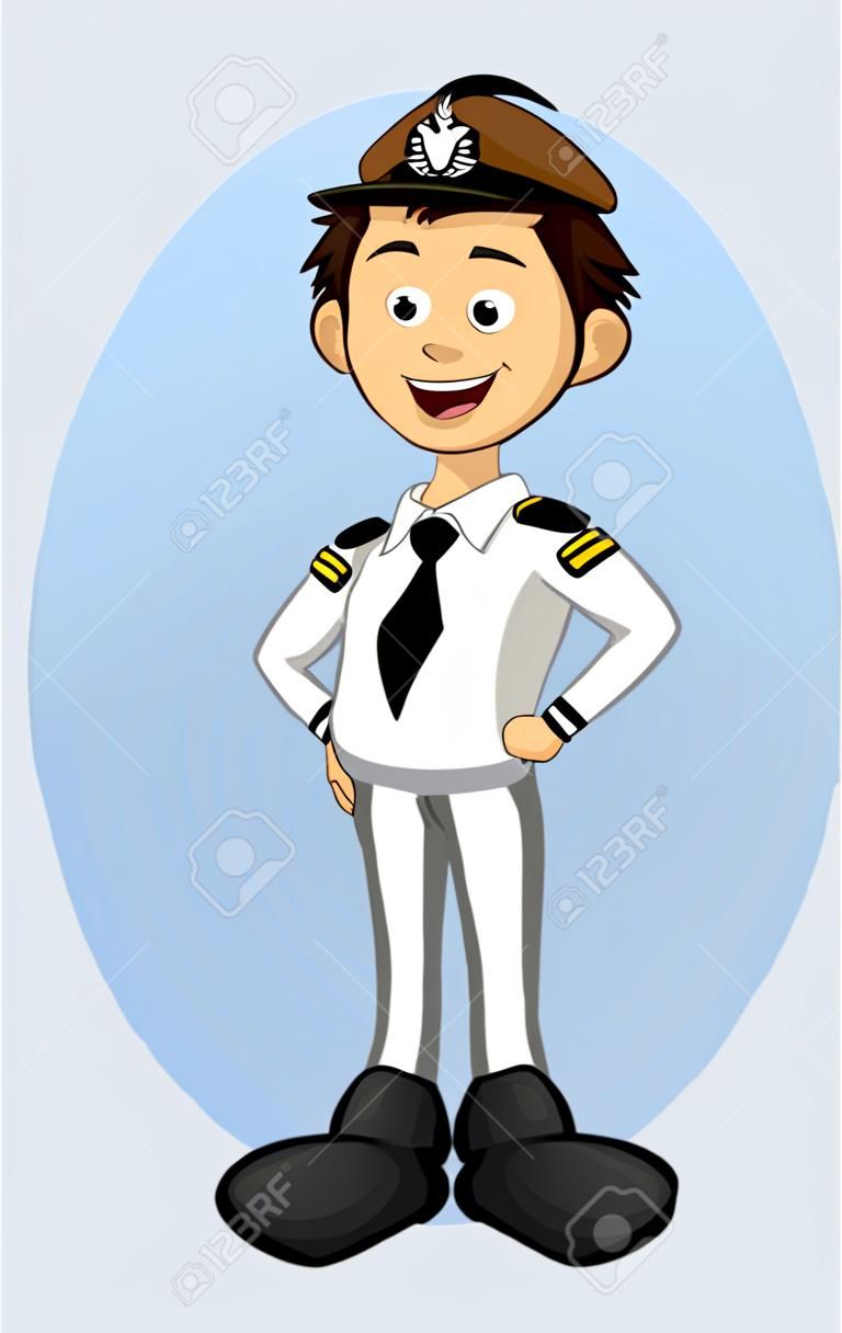 Cartoon character - piloto