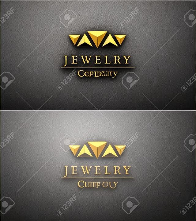 Premium jewelry logo template