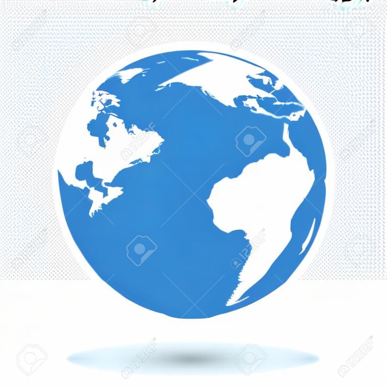 Globe-pictogram