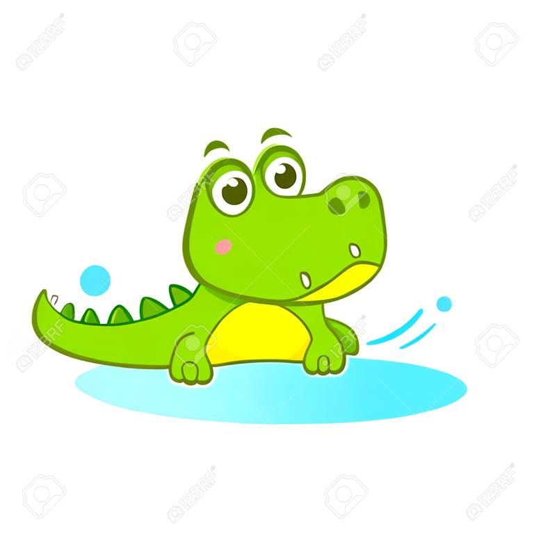 alligator cartoon