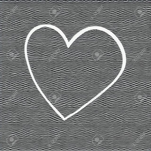 Coleção de coração de vetor. Conjunto de esboço mão desenhada ícone do coração. Ilustração para o seu design gráfico.