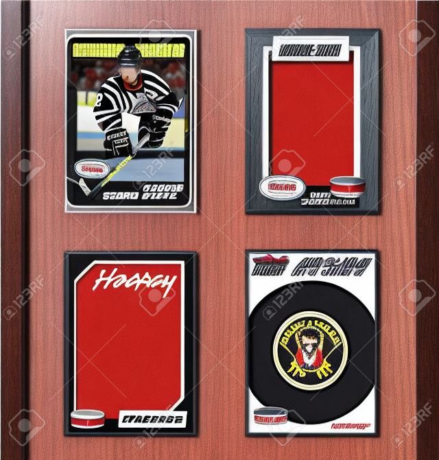 Hockey Trading Card Picture Frames