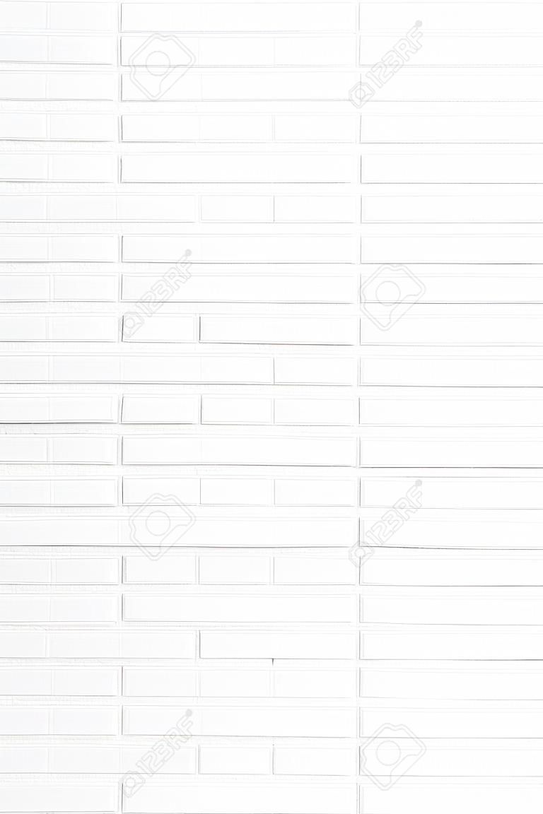 Bianco muro di pietra di mattoni texture di sfondo verticale