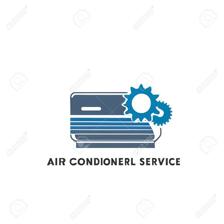 Klimaanlage Reparatur und Service Vektor Icon Illustration Designvorlage