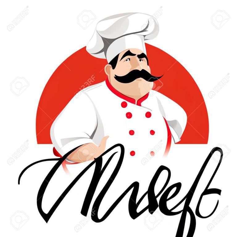 Master Chef character illustration