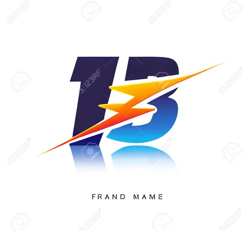 Letter TB logo with Lightning icon, letter combination Power Energy Logo design for Creative Power ideas, web, business and company.