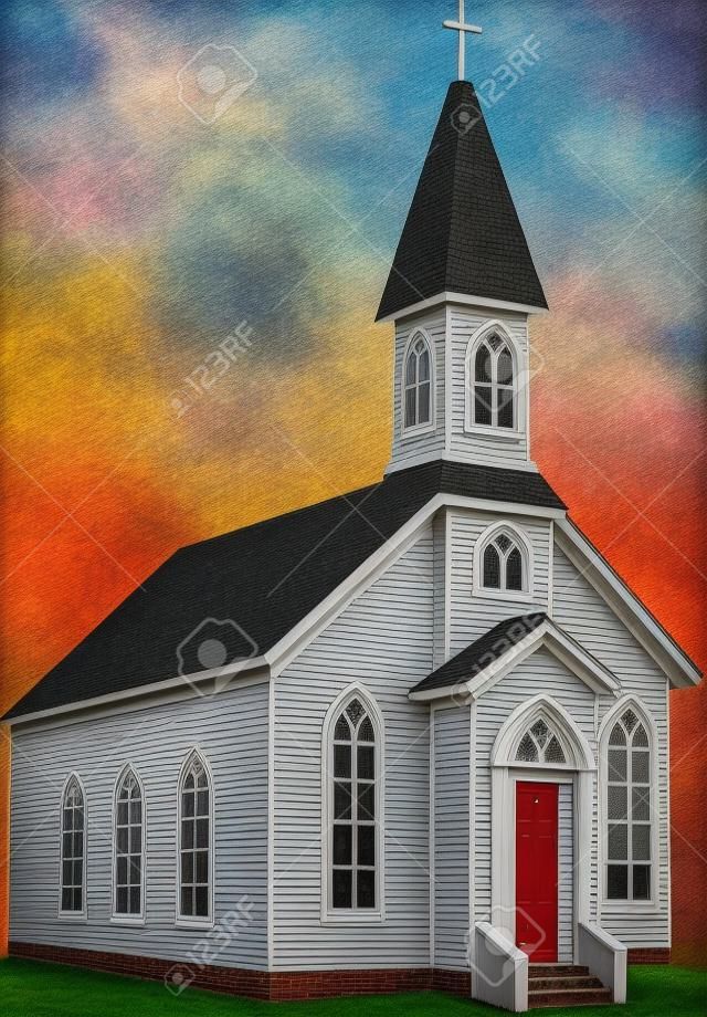 Kleine County christliche Kirche