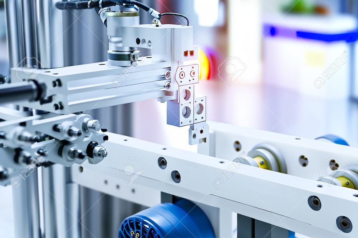 automatische systeem pneumatische ingang naar robot handvat in intelligentie fabriek