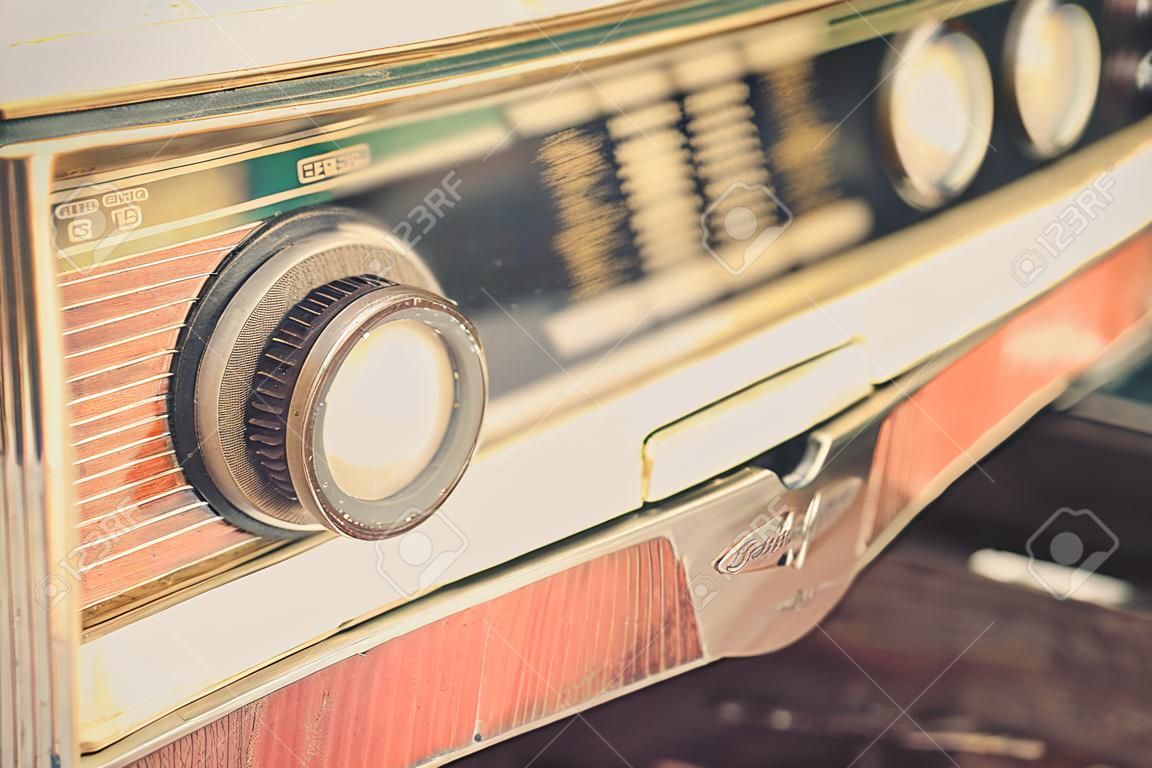 Vieux rétro radio