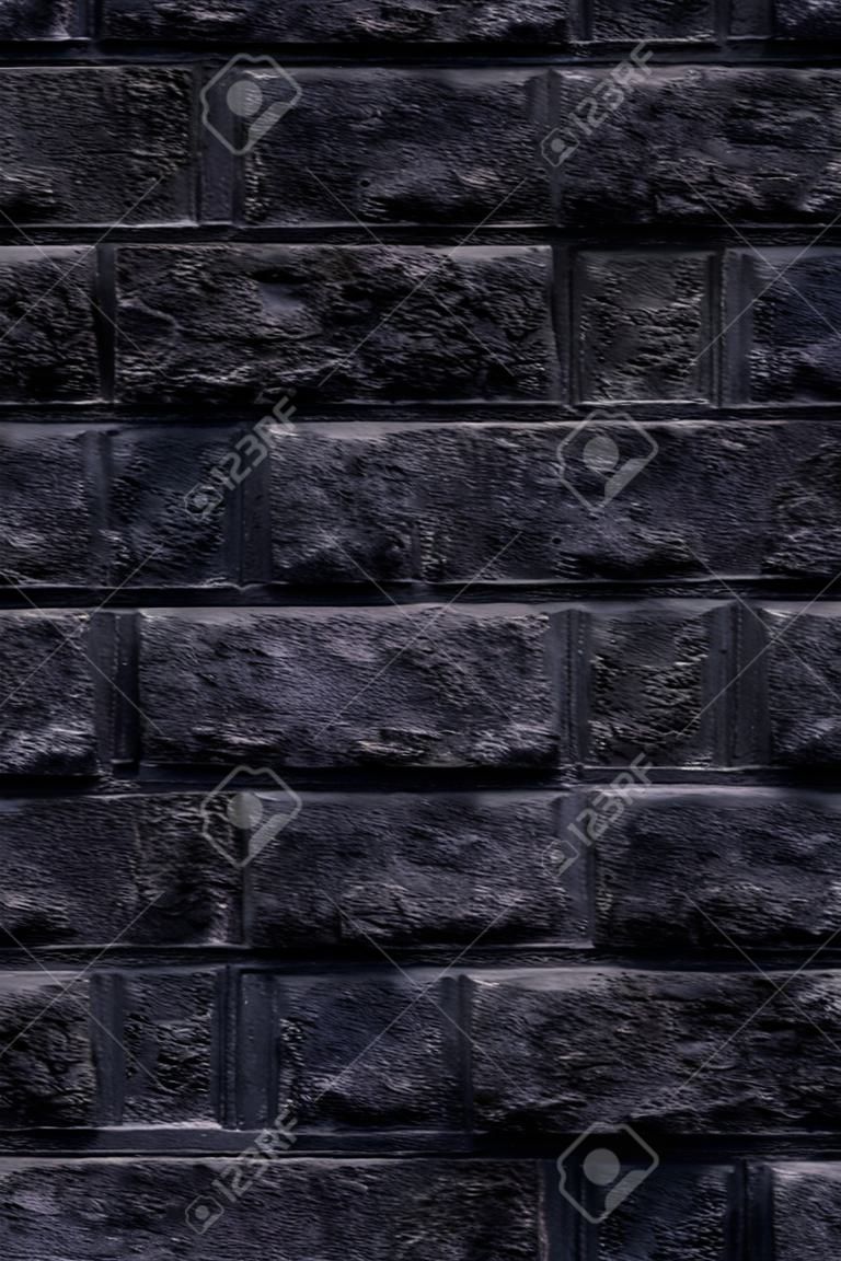 parede de pedra preta
