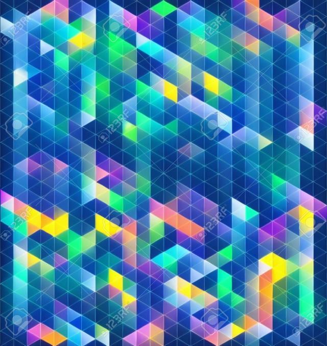 Abstract urban geometric background with copy space 