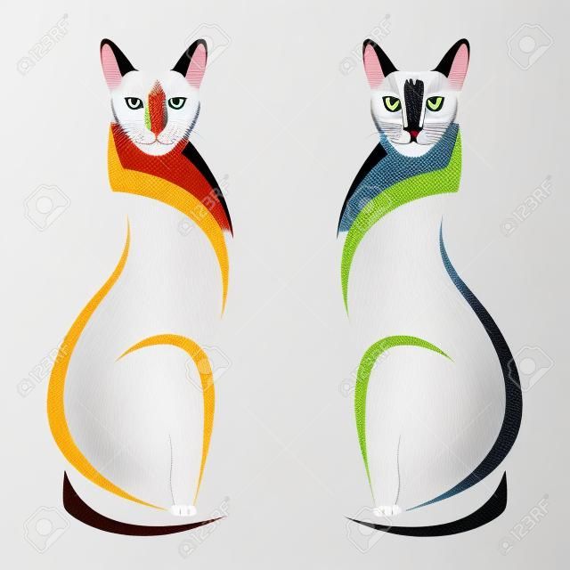  image of an cat on white background 