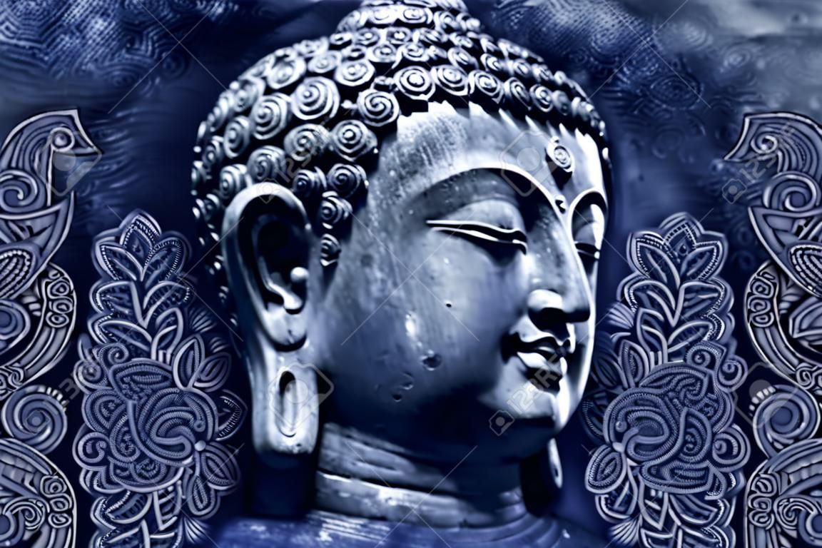 Head Smiling Buddha