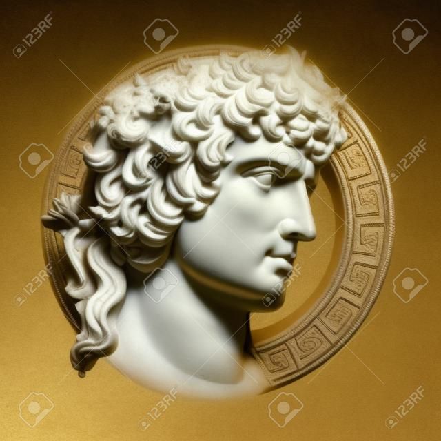 Antinoo a imagen del dios Apolo