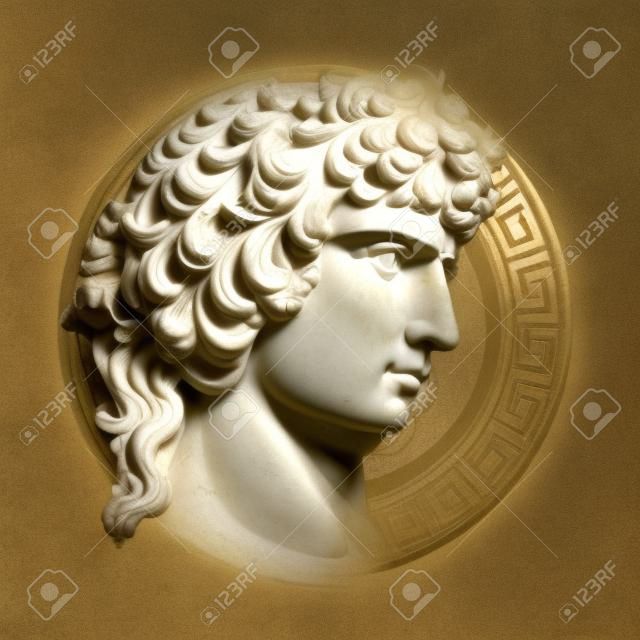 神アポロのイメージでアンティノオス