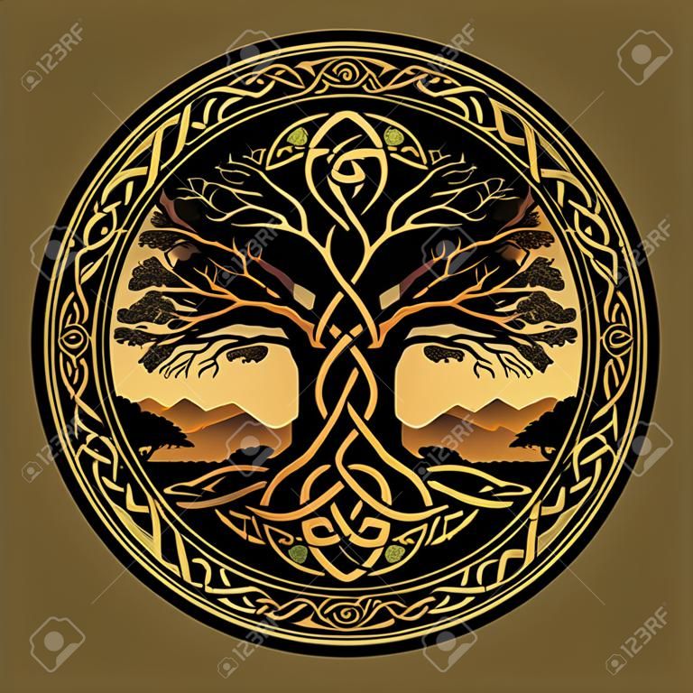 arbol de la vida celta