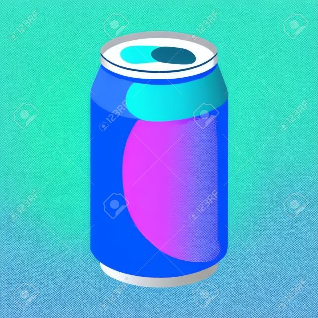 Soda can isolated icon vector illustration graphic design