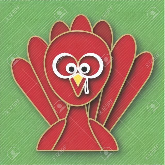感謝祭トルコ文字アイコン イラスト デザイン