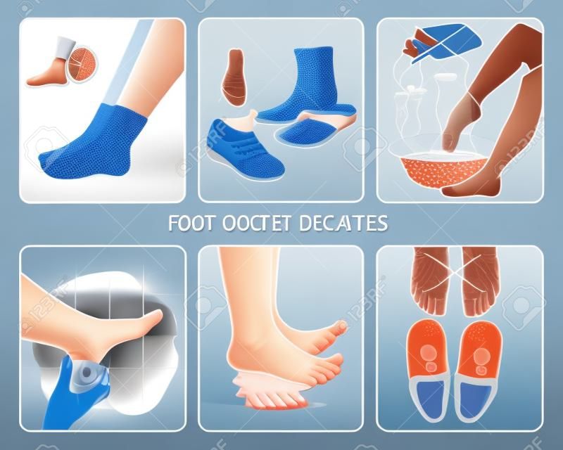 Cuidados com os pés em diabetes