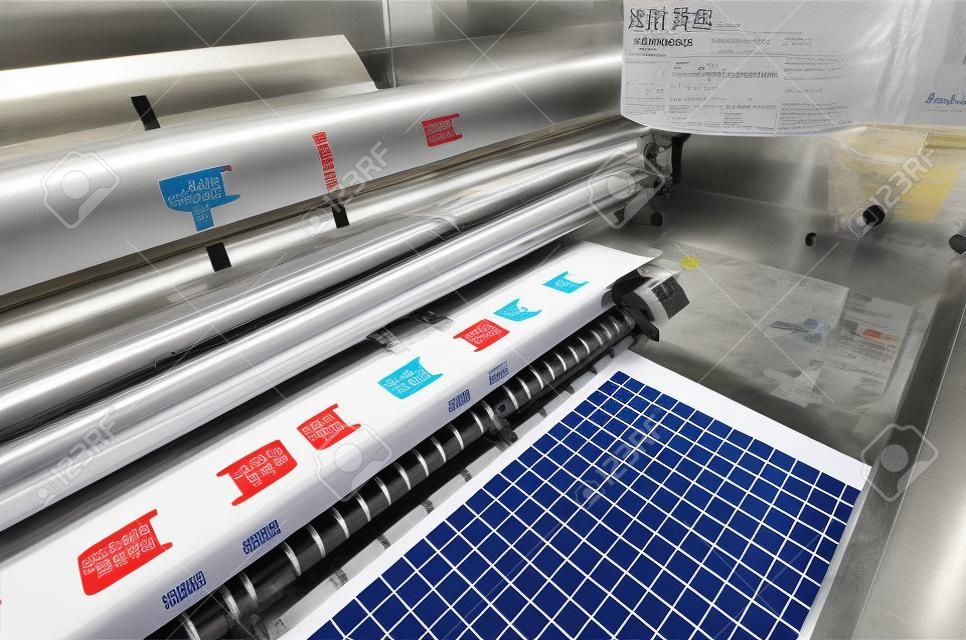 在紙捲大幅面噴墨打印機打印彩色managament目標